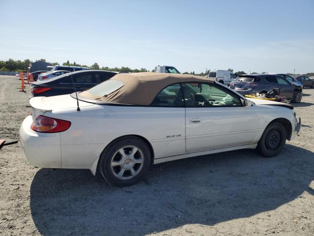 TOYOTA CAMRY SOLA 2002 white converti gas 2T1FF28P22C595397 photo #4