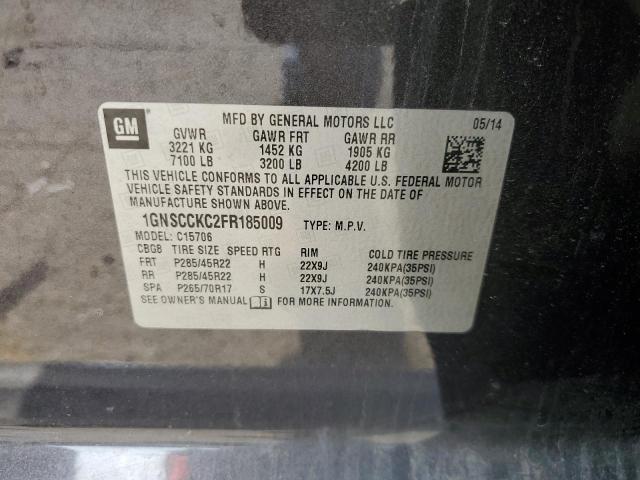 2015 CHEVROLET TAHOE C150 - 1GNSCCKC2FR185009