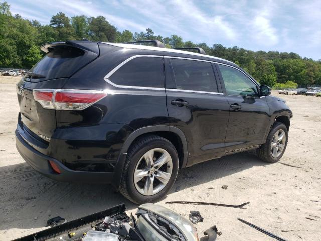 Vin: 5tddkrfhxfs144593, lot: 57640275, toyota highlander limited 20153