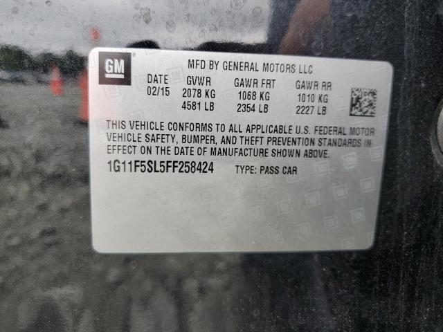 2015 CHEVROLET MALIBU LTZ 1G11F5SL5FF258424