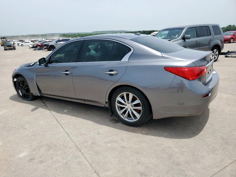 INFINITI Q50 BASE 2014 gray  gas JN1BV7AP5EM678552 photo #3