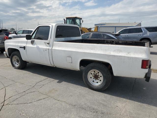 CHEVROLET C20 1985 white pickup gas 1GCGC24M7FS184686 photo #3