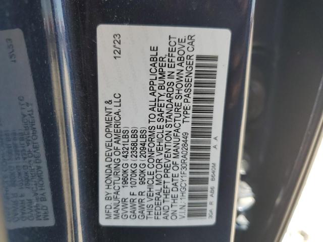 2024 HONDA ACCORD EX 1HGCY1F30RA028449