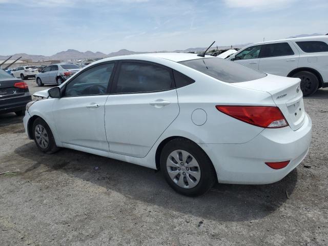 HYUNDAI ACCENT GLS 2015 white sedan 4d gas KMHCT4AE5FU867235 photo #3