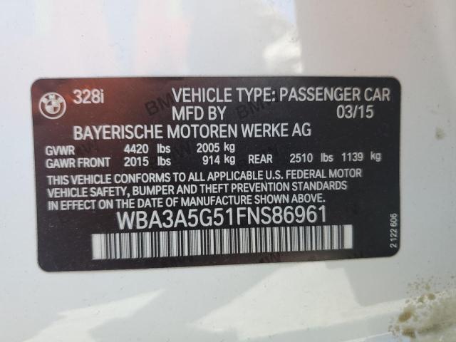 2015 BMW 328 I - WBA3A5G51FNS86961