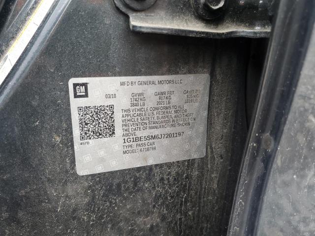 2018 CHEVROLET CRUZE LT #3318968934