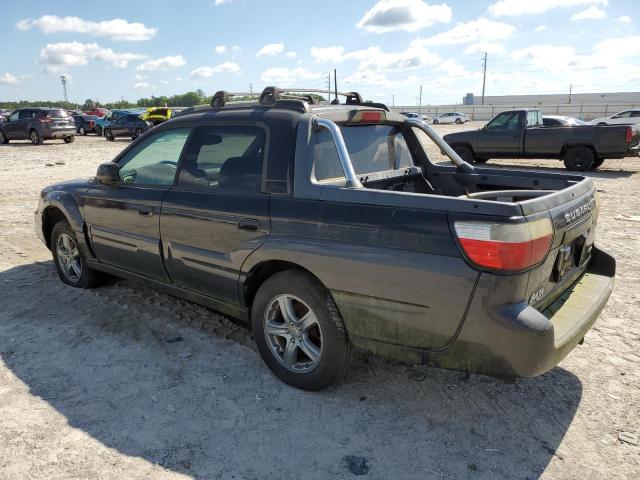 SUBARU BAJA TURBO 2005 black  gas 4S4BT63C756101383 photo #3
