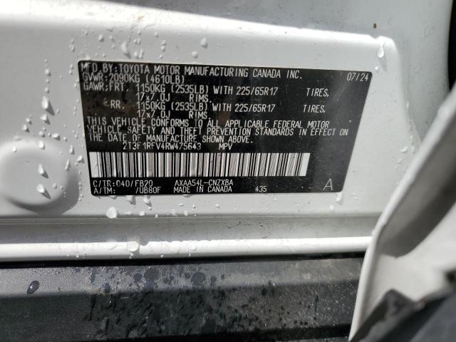 2024 TOYOTA RAV4 LE - 2T3F1RFV4RW475643