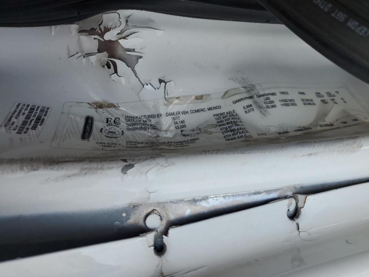 Lot #3291165962 2018 FREIGHTLINER CASCADIA 1