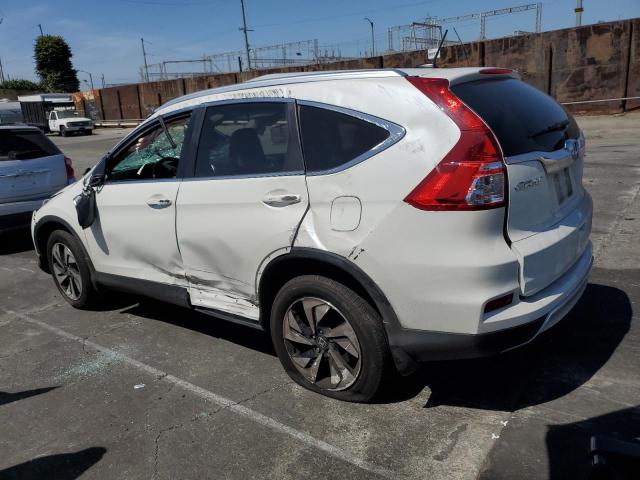 HONDA CR-V TOURI 2015 white  gas 5J6RM3H92FL023345 photo #3