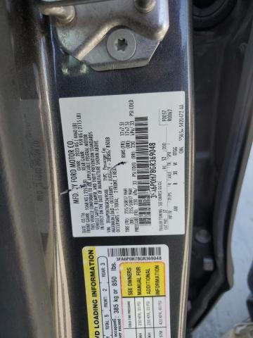 2016 FORD FUSION SE - 3FA6P0H78GR369048