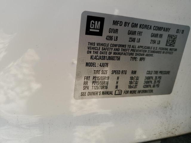 2018 BUICK ENCORE PRE - KL4CJASB1JB682756