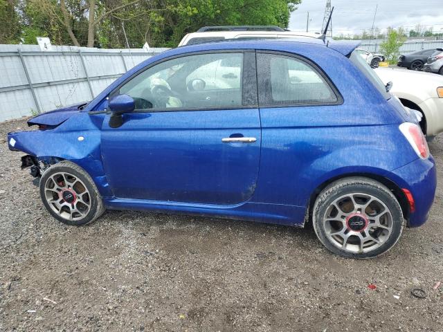 Vin: 3c3cffbr7dt511972, lot: 56914805, fiat 500 sport 20132