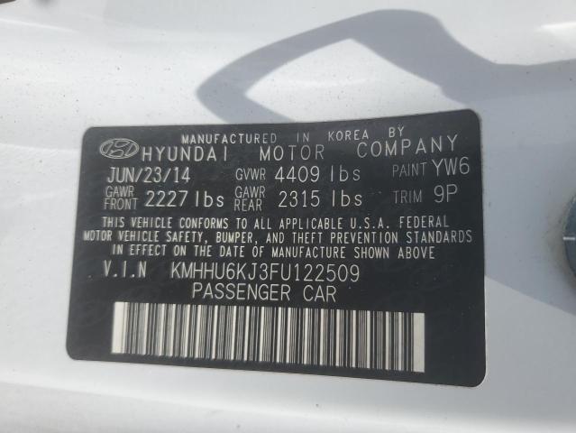 2015 HYUNDAI GENESIS CO KMHHU6KJ3FU122509