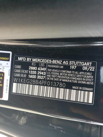 2023 MERCEDES-BENZ EQE SEDAN W1KEG2BB4PF013780