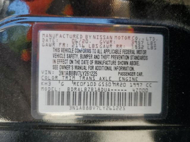 2020 NISSAN SENTRA S - 3N1AB8BV7LY261225