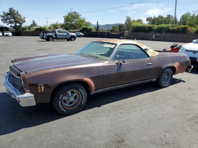 CHEVROLET EL CAMINO 1973 brown   1D80K3Z457627 photo #1
