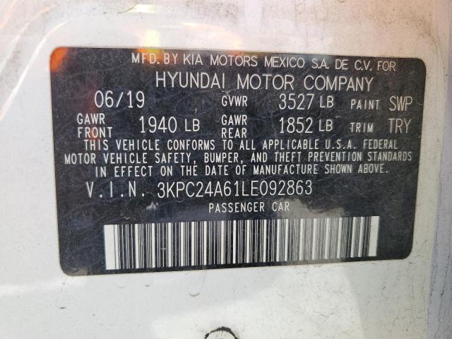 2020 HYUNDAI ACCENT SE - 3KPC24A61LE092863
