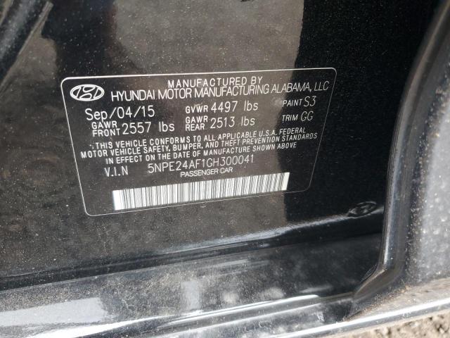 2016 HYUNDAI SONATA SE - 5NPE24AF1GH300041
