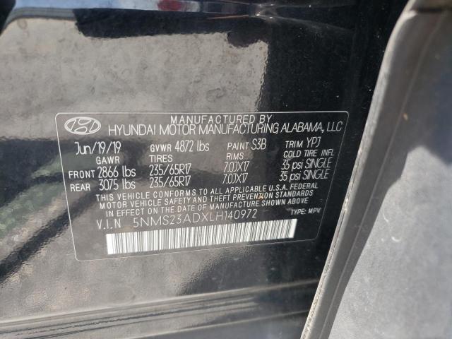 2020 HYUNDAI SANTA FE S - 5NMS23ADXLH140972