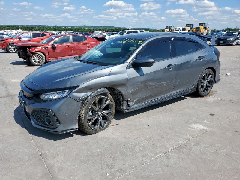Vin: shhfk7h44ju202667, lot: 56516405, honda civic sport 2018 img_1