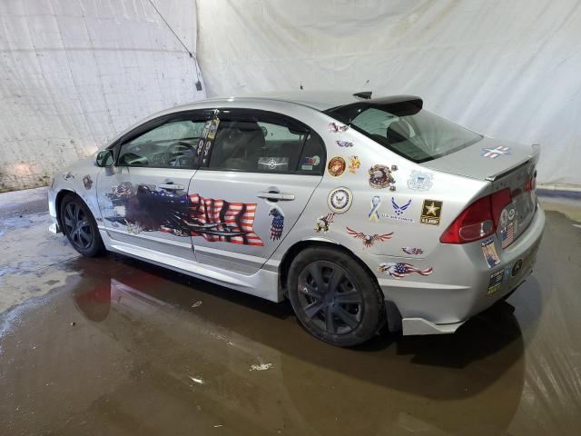 HONDA CIVIC LX 2008 silver  gas 2HGFA16538H321572 photo #3