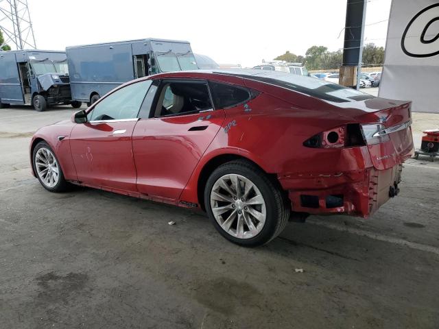 TESLA MODEL S 2017 red  electric 5YJSA1E29HF229425 photo #3