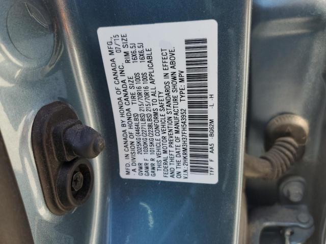 2015 HONDA CR-V LX 2HKRM3H37FH543952
