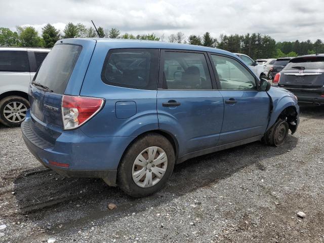 SUBARU FORESTER 2 2009 blue  gas JF2SH61689H750138 photo #4