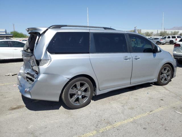 Vin: 5tdxz3dc8hs864202, lot: 57649725, toyota sienna se 20173