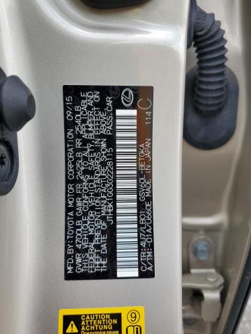 2016 LEXUS ES 350 - JTHBK1GG3G2228115