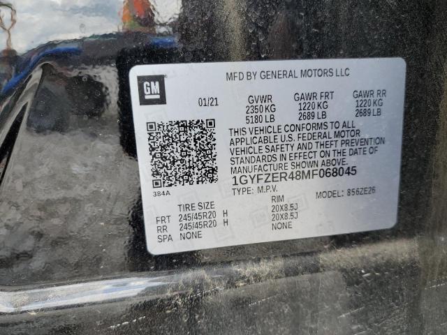 2021 CADILLAC XT4 SPORT 1GYFZER48MF068045