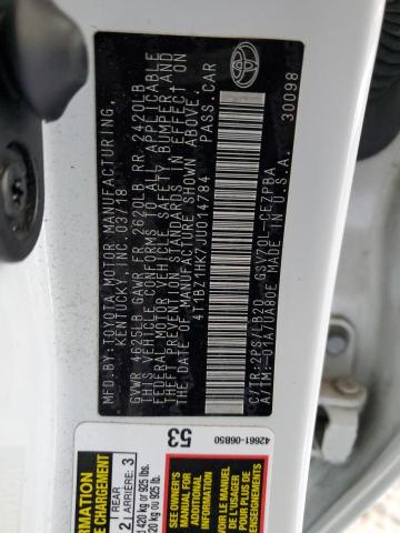 2018 TOYOTA CAMRY XSE - 4T1BZ1HK7JU014784