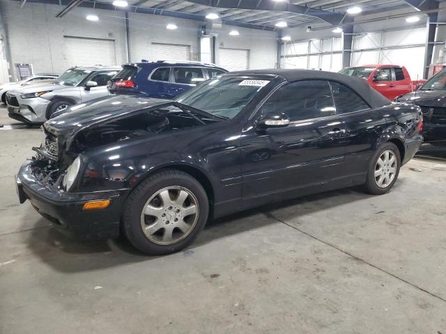 MERCEDES-BENZ CLK 320 2002 black  gas WDBLK65G72T110530 photo #1