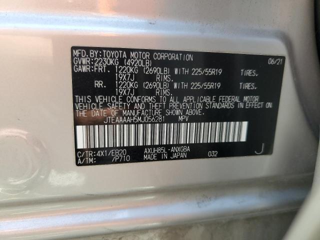 2021 TOYOTA VENZA LE - JTEAAAAH5MJ056281