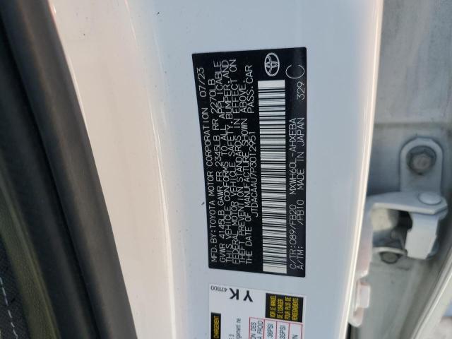 2023 TOYOTA PRIUS LE JTDACAAU7P3012951