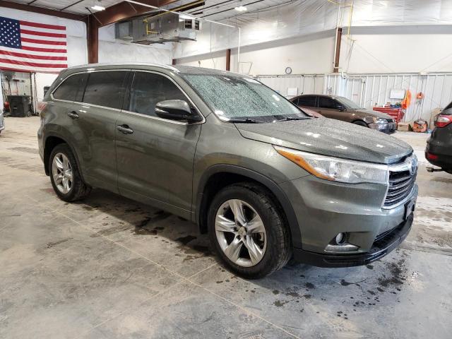 Vin: 5tddkrfh5es040107, lot: 58539355, toyota highlander limited 20144
