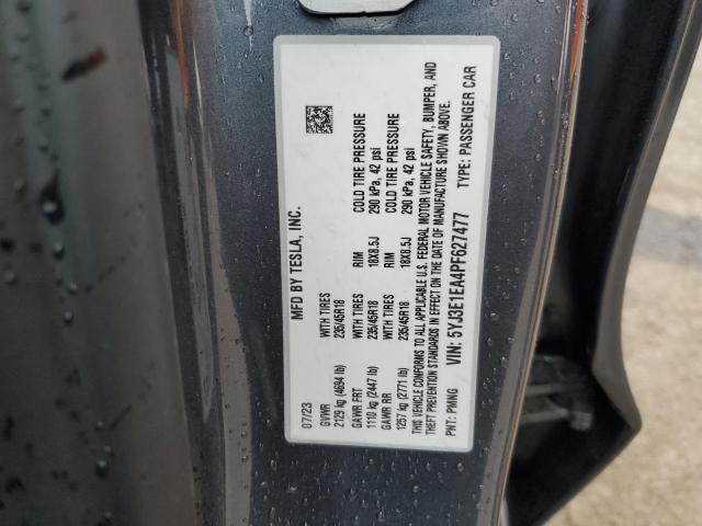 2023 TESLA MODEL 3 - 5YJ3E1EA4PF627477