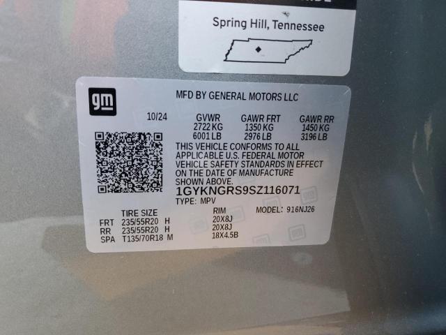 1gykngrs9sz116071 - 2025 Cadillac xt5 sport - #56183555