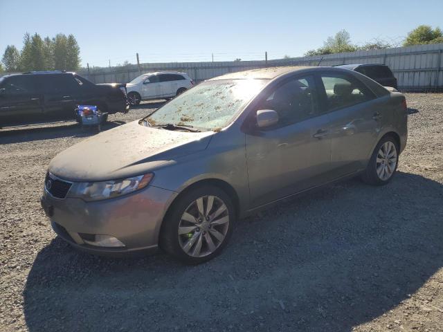 KIA FORTE SX 2013 gray  gas KNAFW4A35D5660954 photo #1