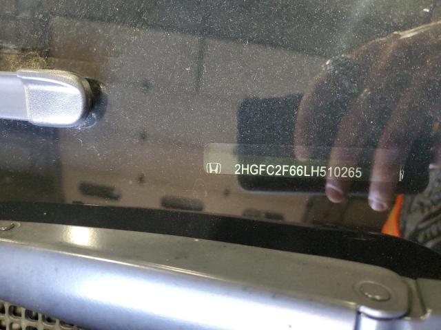2020 HONDA CIVIC LX - 2HGFC2F66LH510265