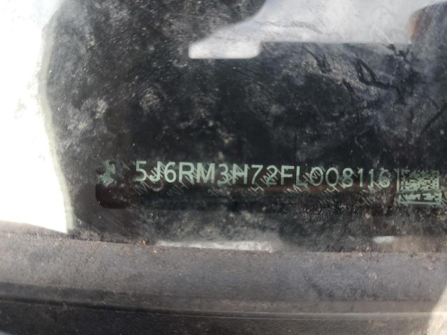 2015 HONDA CR-V EXL - 5J6RM3H72FL008116