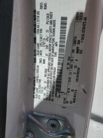 2015 FORD ESCAPE S - 1FMCU0F75FUB10920