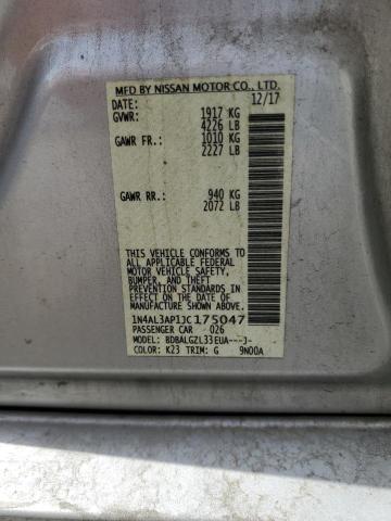2018 NISSAN ALTIMA 2.5 - 1N4AL3AP1JC175047