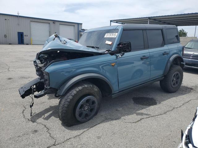 FORD BRONCO BAS 2022 blue  gas 1FMEE5DP4NLB75249 photo #1