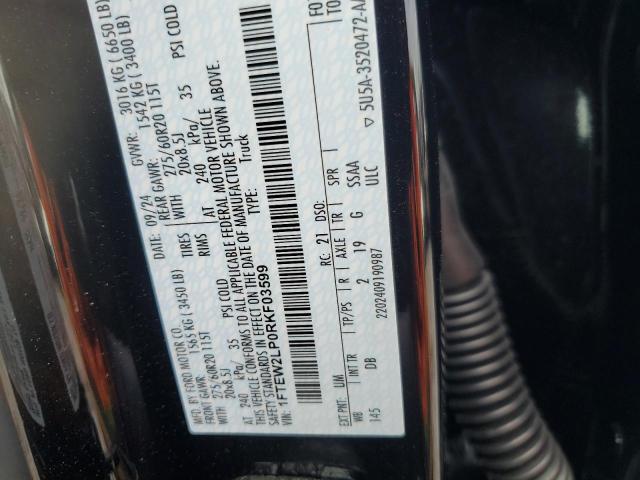 2024 FORD F150 STX 1FTEW2LP0RKF03599