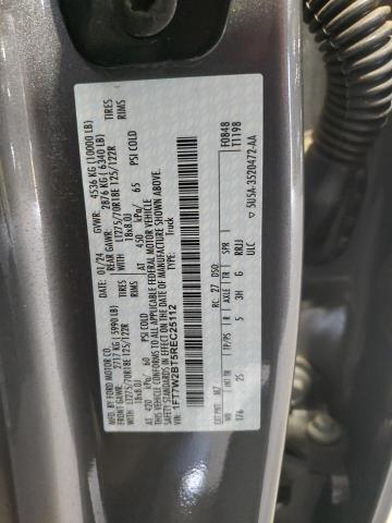 2024 FORD F250 SUPER 1FT7W2BT5REC25112