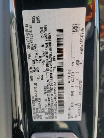 2016 FORD ESCAPE TIT - 1FMCU0JX4GUC20382