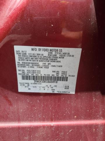 2018 FORD FLEX LIMIT 2FMGK5D85JBA04918