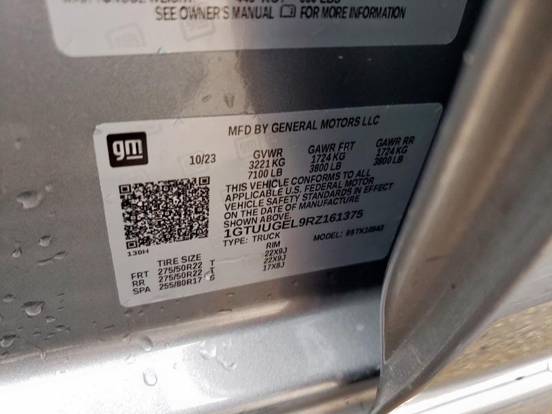 2024 GMC SIERRA K15 1GTUUGEL9RZ161375